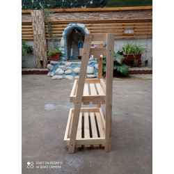 Estante Para Plantas 60x80x30 Cm 3 Niveles