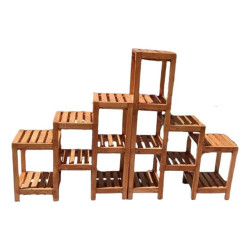 Estante Para Plantas Esquinero Mediano