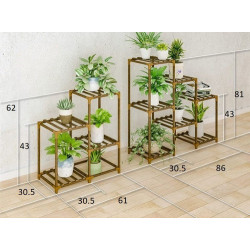 Estante Para Plantas Esquinero Mediano