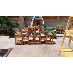 Estante Para Plantas Esquinero Mediano