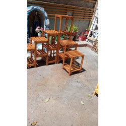 Estante Para Plantas Esquinero Mediano