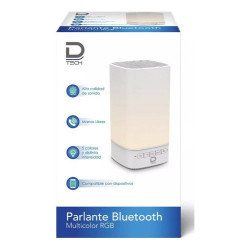 Parlante Bluetooth Con Luces Multicolor 5w