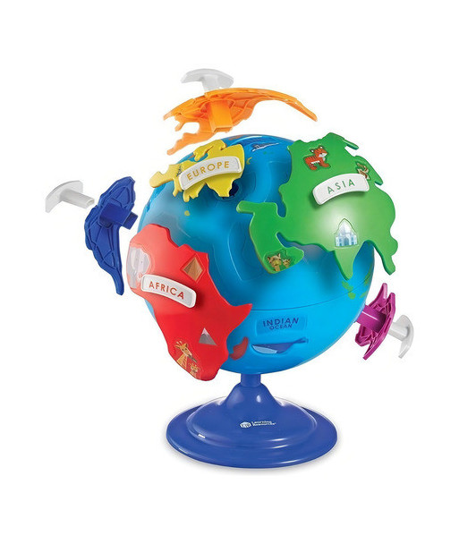 Rompecabezas Globo Terraqueo Learning Resources Niños