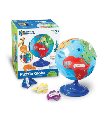 Rompecabezas Globo Terraqueo Learning Resources Niños