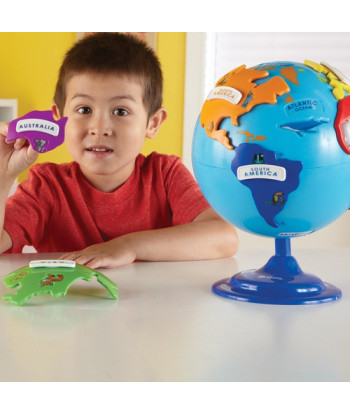 Rompecabezas Globo Terraqueo Learning Resources Niños