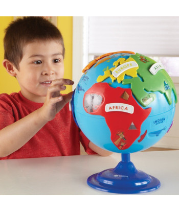 Rompecabezas Globo Terraqueo Learning Resources Niños