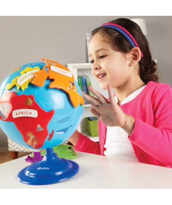 Rompecabezas Globo Terraqueo Learning Resources Niños