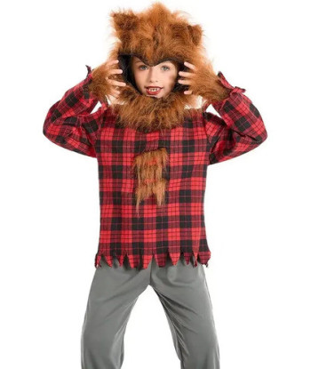 Disfraz Para Niño Lobo Rojo - Día Del Libro - Halloween - Cosplay - Universo Surprise