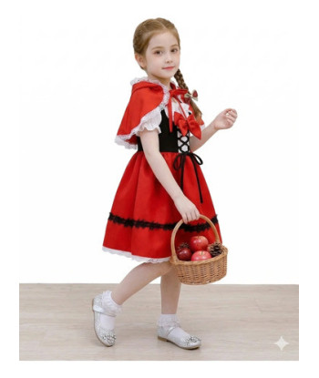 Disfraz Para Niñas Caperucita Roja - Día Del Libro - Cosplay - Halloween