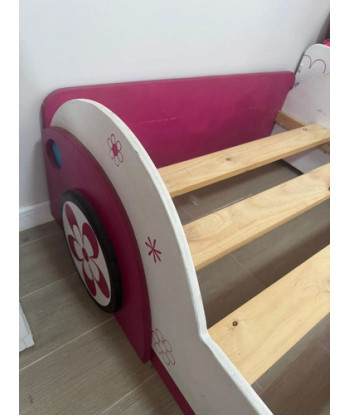 Cama Niña 1 Plaza Auto Con Cajón No Incluye Colchón