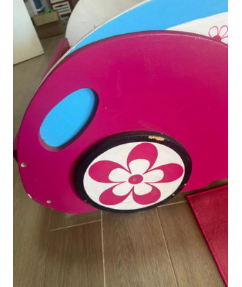 Cama Niña 1 Plaza Auto Con Cajón No Incluye Colchón