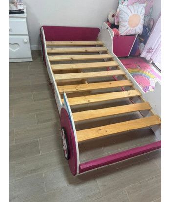 Cama Niña 1 Plaza Auto Con Cajón No Incluye Colchón