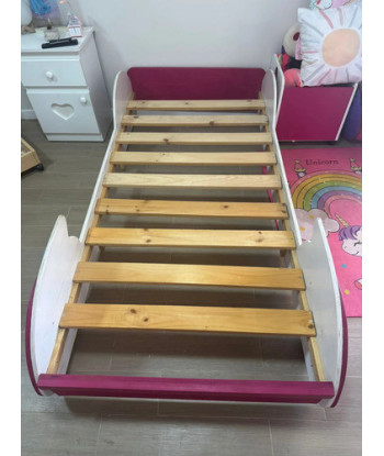 Cama Niña 1 Plaza Auto Con Cajón No Incluye Colchón