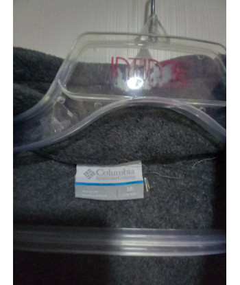 Polerón Polar Columbia Gris Talla 10-12 10-12 Gris Oscuro Lisa