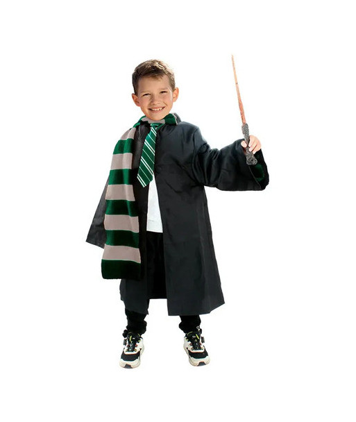 Disfraz Harry Potter Hogwarts Gryffindor Ravenclaw Slytherin Slytherin 3-4