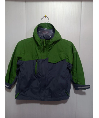 Parka Columbia Impermeable Gris Verde Talla 4-5 Gris/verde 4-5 Lisa