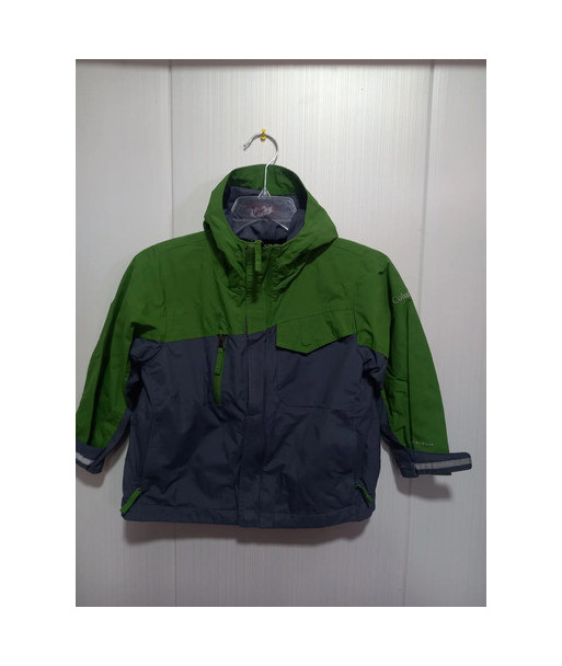 Parka Columbia Impermeable Gris Verde Talla 4-5 Gris/verde 4-5 Lisa