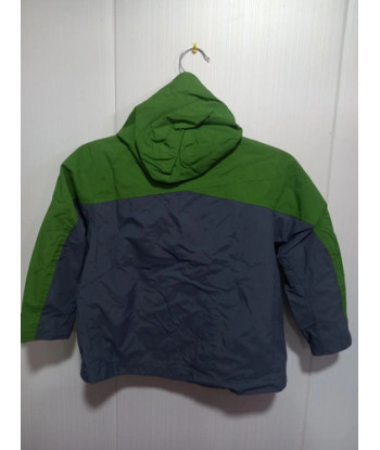 Parka Columbia Impermeable Gris Verde Talla 4-5 Gris/verde 4-5 Lisa