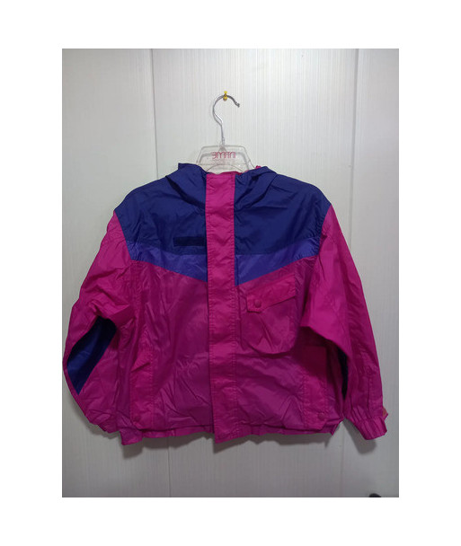 Cortavientos Niña Columbia Talla 8 Rosa Oscuro 8 Lisa