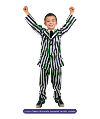 Disfraz Beetlejuice Niño Halloween