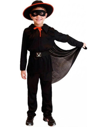Disfraz De El Zorro Para Niño - Día Del Libro - Cosplay El Zorro M (6-7 Años)