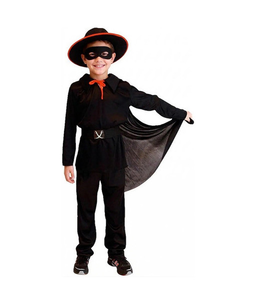 Disfraz De El Zorro Para Niño - Día Del Libro - Cosplay El Zorro M (6-7 Años)