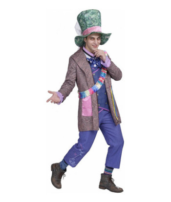 Disfraz Sombrerero Loco Adulto - Alicia - Día Del Libro Sombrerero Loco M