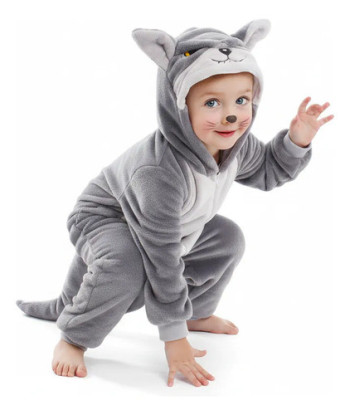 Disfraz Infantil Día Del Libro - Caperucita Roja - Lobo Lobo 5-6