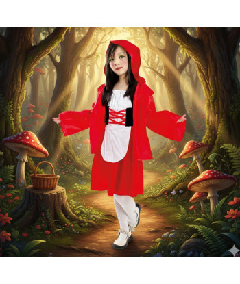 Disfraz Infantil Día Del Libro - Caperucita Roja - Lobo Caperucita 5-6