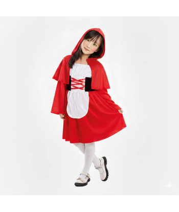 Disfraz Infantil Día Del Libro - Caperucita Roja - Lobo Caperucita 5-6