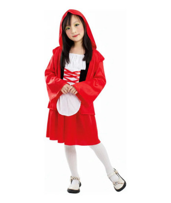 Disfraz Infantil Día Del Libro - Caperucita Roja - Lobo Caperucita 5-6