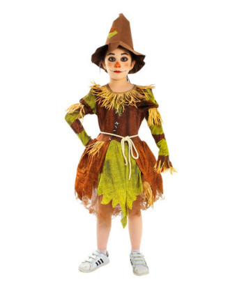 Disfraz Infantil Día Del Libro - El Mago De Oz - Cuentos Espantapájaros 7-9
