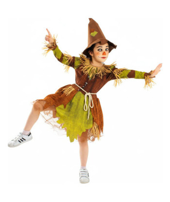 Disfraz Infantil Día Del Libro - El Mago De Oz - Cuentos Espantapájaros 5-6