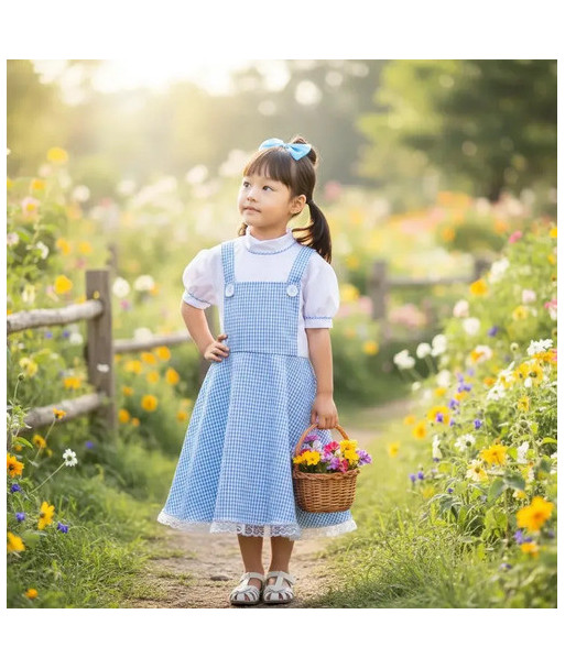 Disfraz Infantil Día Del Libro - El Mago De Oz - Cuentos Dorothy 7-9