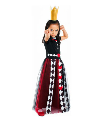 Disfraz Infantil Día Del Libro - Alicia - Conejo Blanco Reina De Corazones 3-4