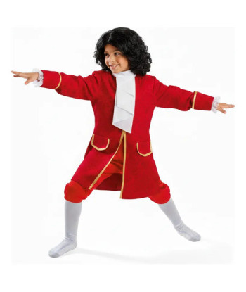 Disfraz Infantil Día Del Libro - Peter Pan - Nunca Jamás Capitán Garfio 3-4