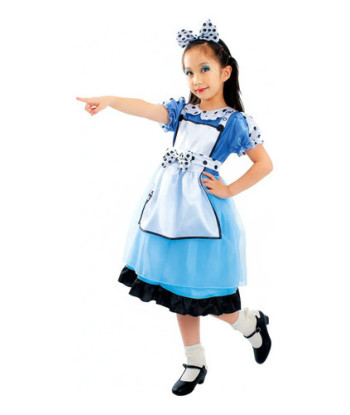 Disfraz Infantil Día Del Libro - Alicia - Conejo Blanco Alicia 7-9