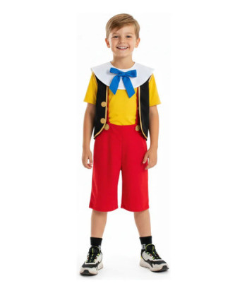 Disfraz Infantil Día Del Libro - Pinocho - Cuentos Pinocho 7-9
