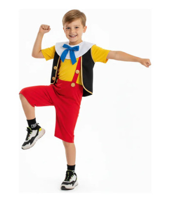 Disfraz Infantil Día Del Libro - Pinocho - Cuentos Pinocho 7-9