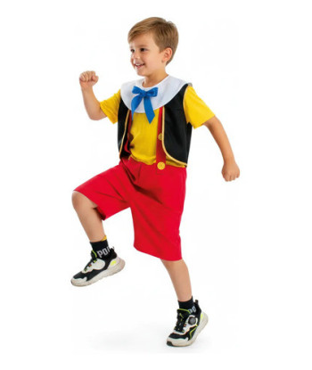 Disfraz Infantil Día Del Libro - Pinocho - Cuentos Pinocho 7-9