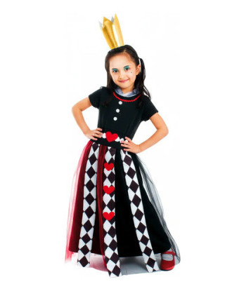 Disfraz Infantil Día Del Libro - Alicia - Conejo Blanco Reina De Corazones 5-6