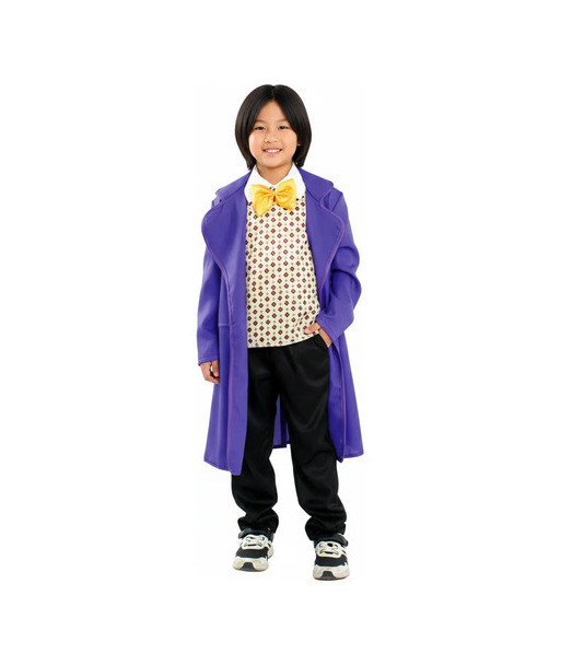 Disfraz Infantil Día Del Libro - Willie Wonka - Cuento Wonka 3-4
