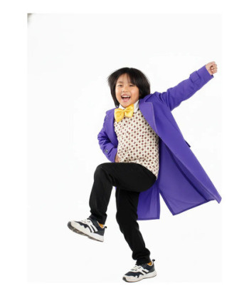 Disfraz Infantil Día Del Libro - Willie Wonka - Cuento Wonka 3-4