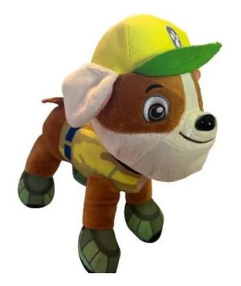 Paw Patrol - Patrulla Canina - Mini Peluche 18 Cm -  Rubble Rubble