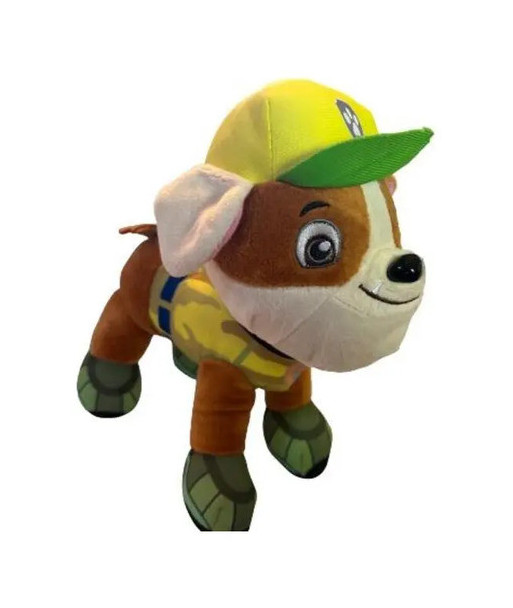Paw Patrol - Patrulla Canina - Mini Peluche 18 Cm -  Rubble Rubble