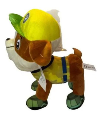 Paw Patrol - Patrulla Canina - Mini Peluche 18 Cm -  Rubble Rubble
